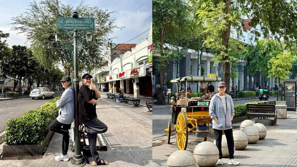 KABAR SRI MULYANI - Kolase foto Sri Mulyani liburan ke Yogyakarta, foto diambil dari Instagram @smindrawati. Sri Mulyani santai menikmati hidup setelah tak lagi jabat Kemenkeu