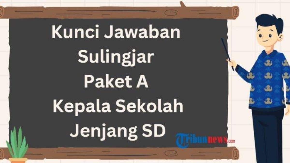 Inilah kunci jawaban Survei Lingkungan Belajar (Sulingjar) Paket A untuk kepala sekolah jenjang SD sebagai contoh atau referensi, terdiri dari 103 soal.