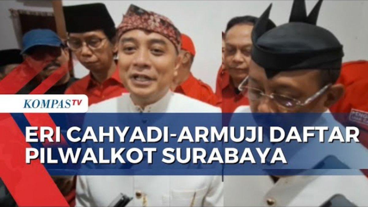 Tak Gentar Lawan Ahmad Dhani, Ini Modal Utama Eri Cahyadi di Pilkada Surabaya, Cek Elektabilitasnya
