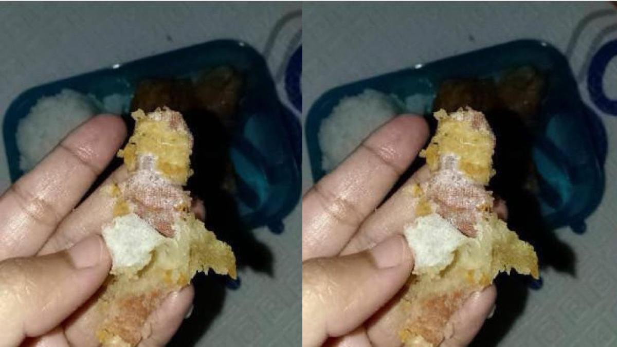 KASUS MBG - Tahu goreng MBG isi plester luka di Kabupaten Sukabumi.