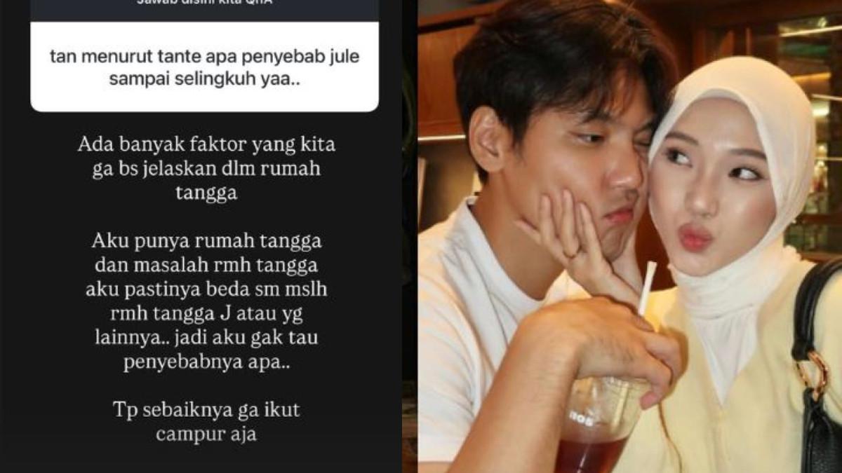 PENGAKUAN TANTE JULE - Tante dari Julia Prastini alias Jule buka suara soal penyebab Jule selingkuh