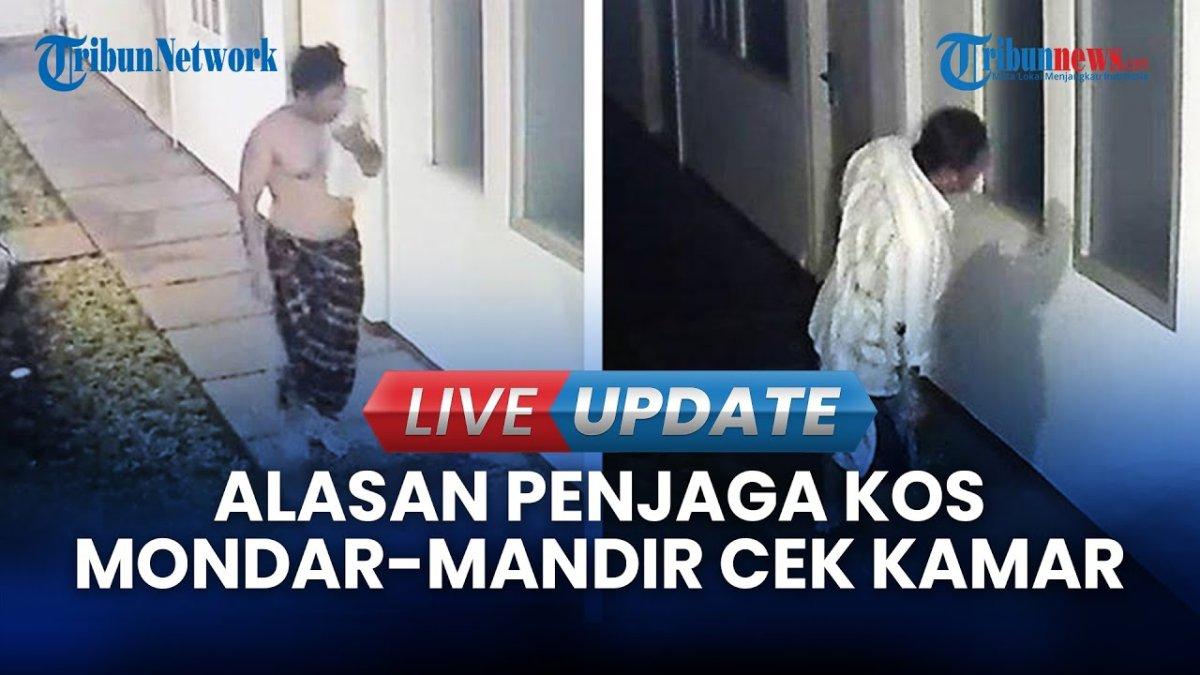 DIPLOMAT TEWAS MISTERIUS - Capture YouTube Tribunnews menampilkan penjaga kos mondar-mandir. Terungkap motif penjaga kos mondar-mandir di depan kamar Arya Danu