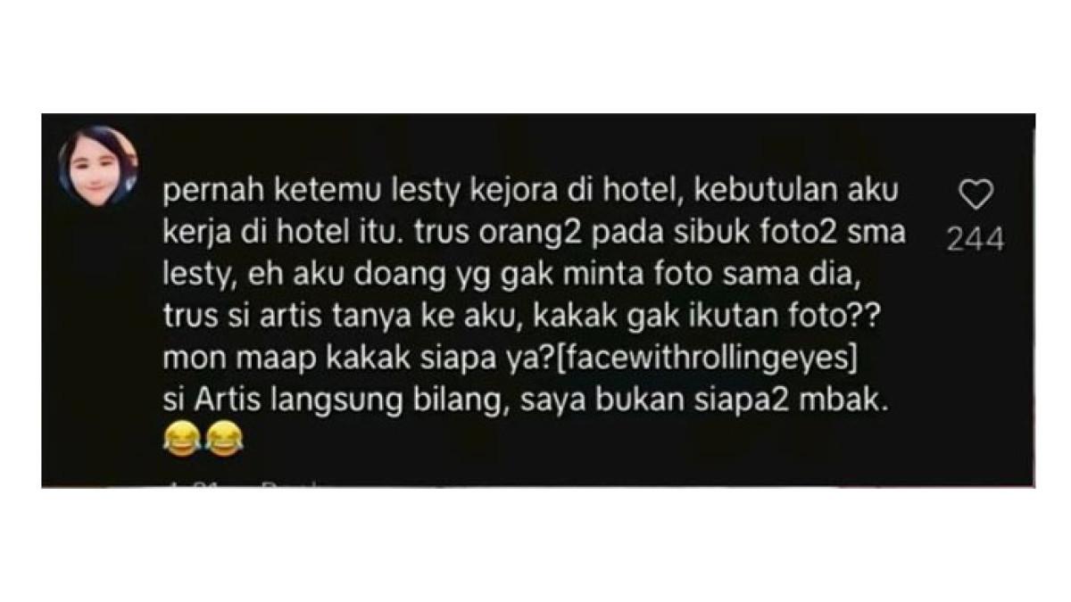 Pengalaman netizen bertemu dengan Lesi Kejora.