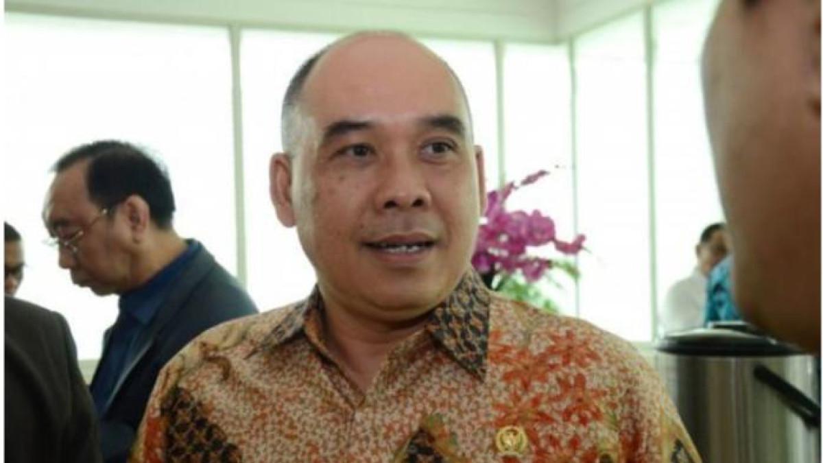 PEJABAT KORUPSI - Tiga periode duduk di kursi DPR RI tak membuat Heri Gunawan lepas dari jerat korupsi.