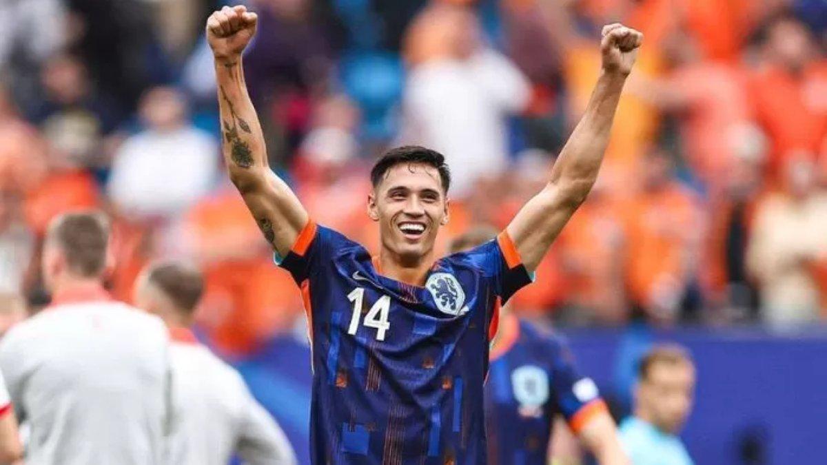 TIMNAS BELANDA - Tijjani Reijnders saat membela timnas Belanda.