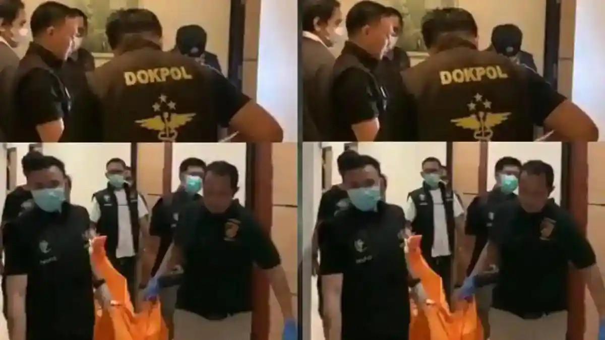 PRIA BUNUH PACAR - Kolase foto saat Tim Dokpol Biddokkes Polda Sulsel melakukan olah TKP temuan mayat MA di hotel melati Jl Sungai Saddang Baru, Kecamatan Rappocini, Makassar, Rabu (20/5/2026) dan saat Kanit Resmob Polda Sulsel AKP Wawan Suryadinata (kanan), memberi keterangan di markasnya, Jl Letjen Hertasning, Kecamatan Rappocini, Makassar, Jumat (22/5/2026).