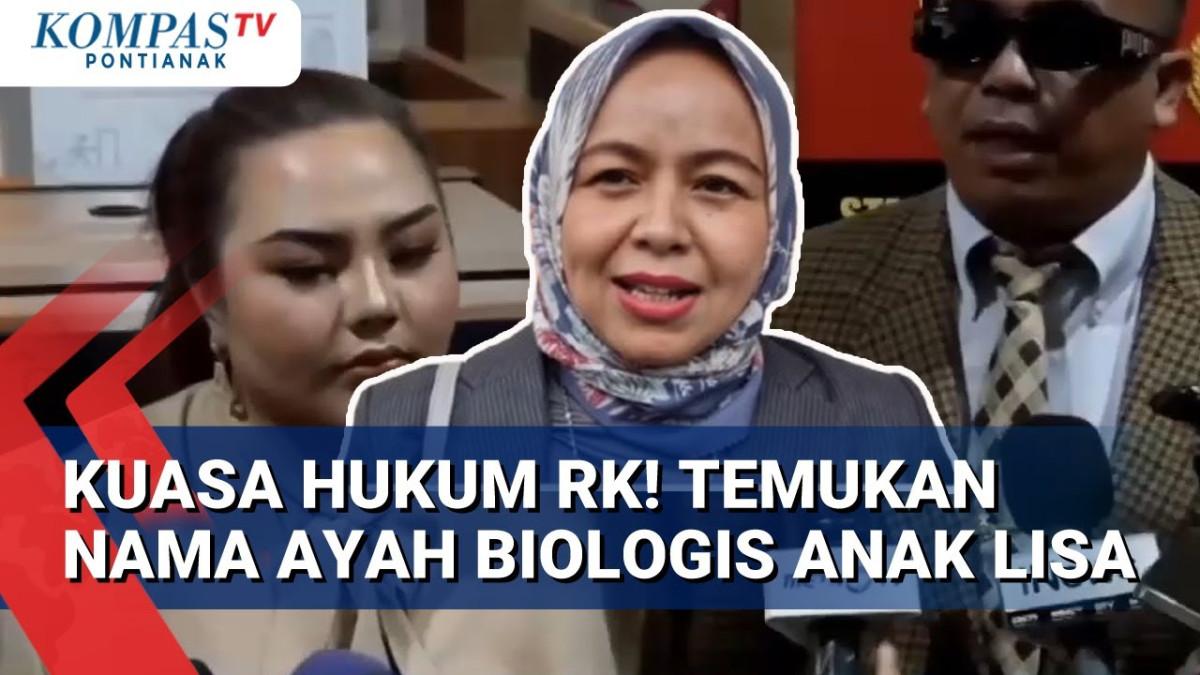 AYAH ANAK LISA - Capture YouTube Kompas TV menampilkan tim pengacara Ridwan Kamil. Tim pengacara Ridwan Kamil temukan nama diduga ayah biologis anak Lisa di surat kelahiran anak