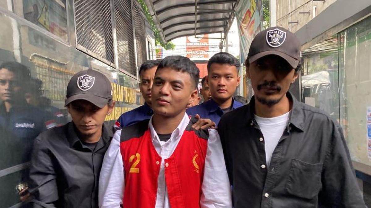 KASUS HUKUM ARTIS - Vadel Badjideh di Pengadilan Negeri Jakarta Selatan pada Rabu (1/10/2025).