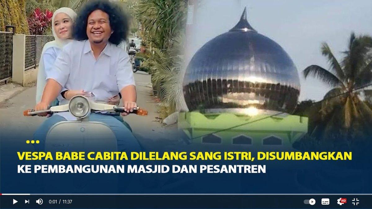 Vespa Kesayangan Babe Cabita Dilelang dari Rp 70 Juta, Gilang Pramana Siap Rp 150 juta: Disumbangkan