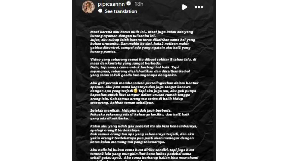 KLARIFIKASI WAFIQ MALIK - Video lawas jadi kembali viral gara-gara perselingkuhan Julia Prastini, teman Jule ikut kena imbas