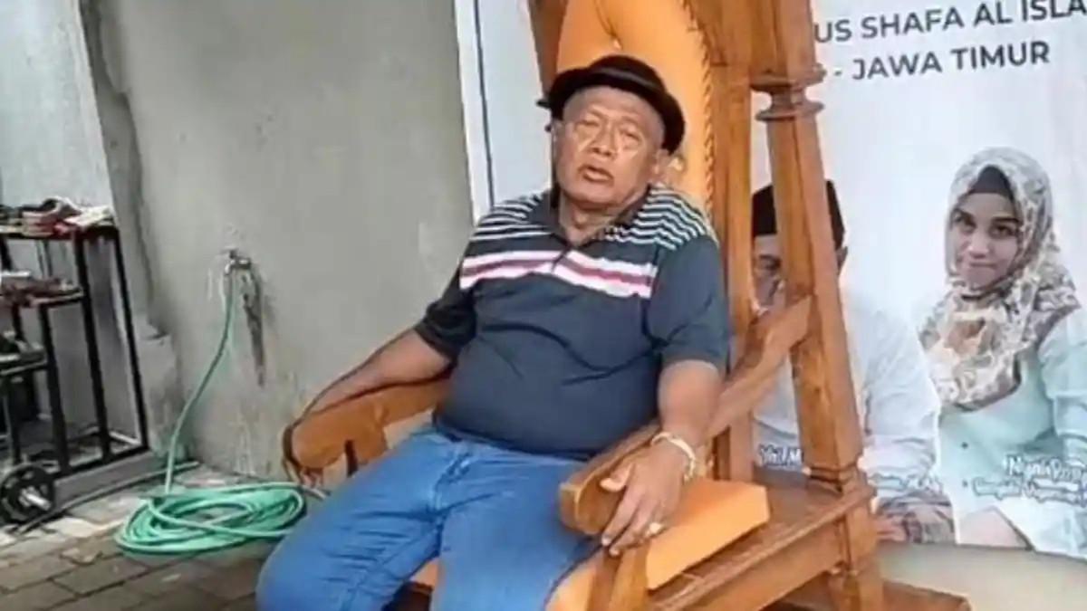 KASUS YAI MIM - Yai Mim saat memberikan pernyataan usai ditetapkan sebagai tersangka dalam kasus dugaan pornografi dan pelecehan seksual, Rabu (7/1/2026).