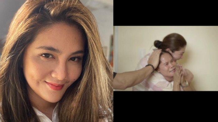 Nangis Pelukan Bareng, Artis Cantik Ini Terharu Pembantunya Bersyukur Dibelikan Rumah Tingkat 2