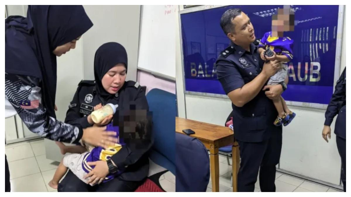 balita umur 2 tahun tertinggal tanpa sengaja