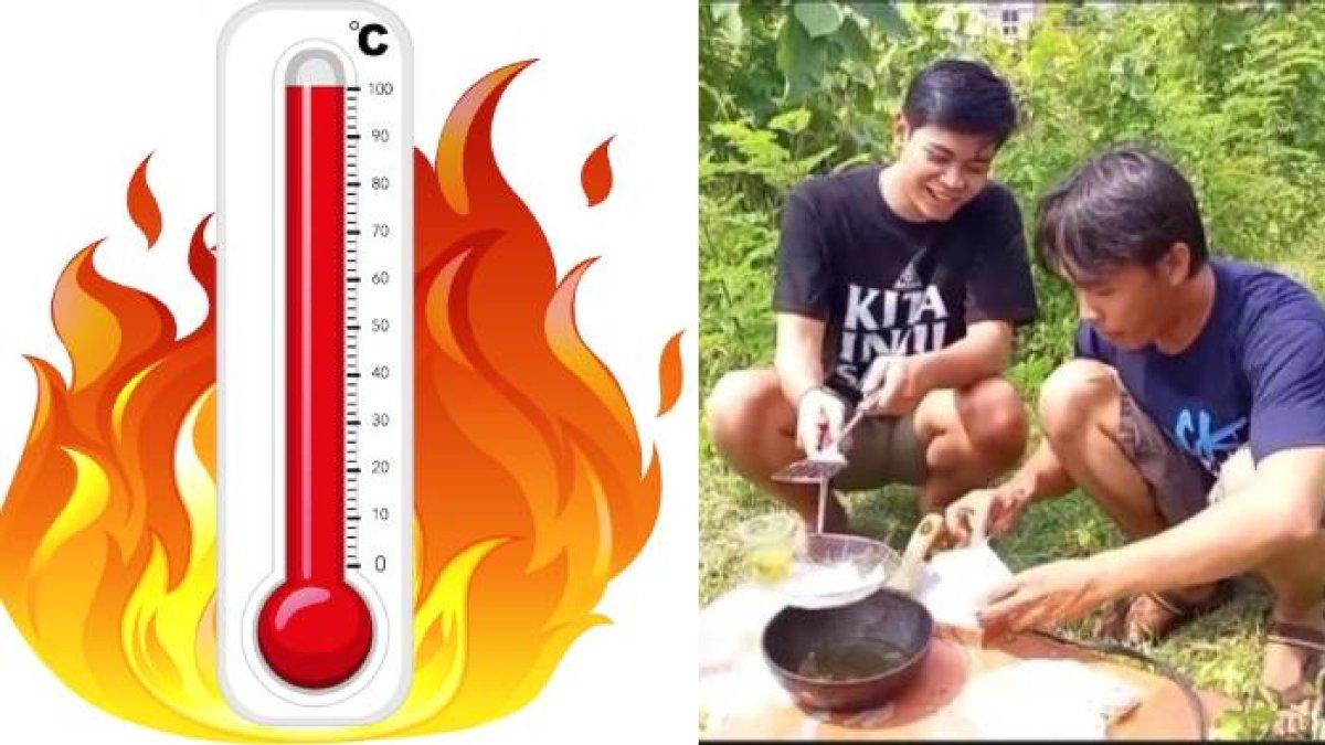 'Matang Sempurna', Cuaca Terlalu Panas, Warga Rembang Bisa Goreng Kerupuk & Telur di Luar Rumah