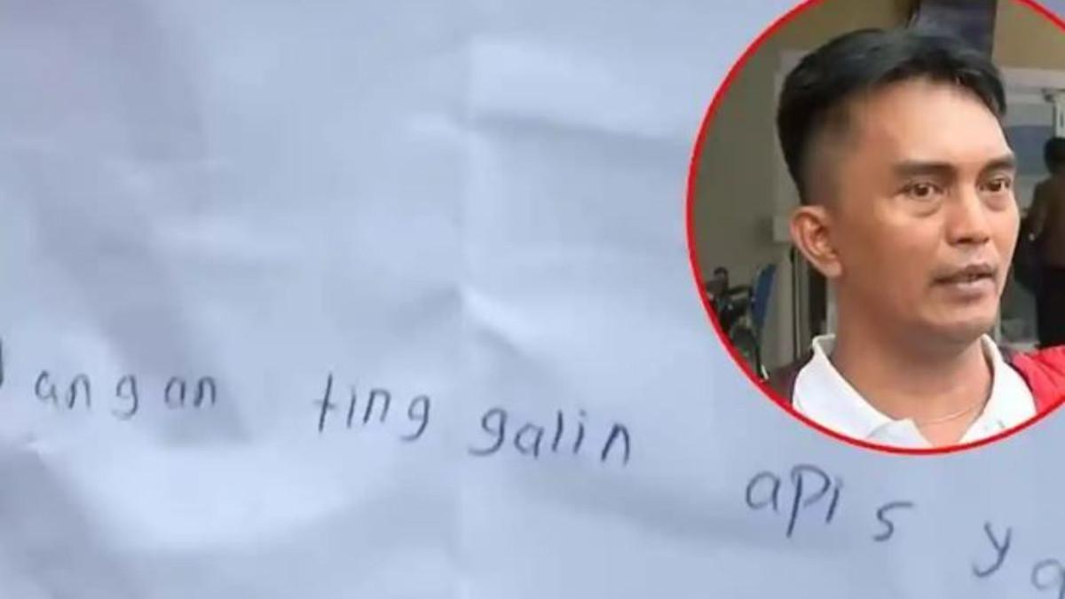 LEDAKAN DI SMAN 72: Tangkapan layar Andri (di lingkaran) ayah korban menceritakan curhatan korban ledakan di SMAN 72 Jakarta yang hingga kini masih belum pulih. Cita-cita korban terancam hancur karena kondisinya.