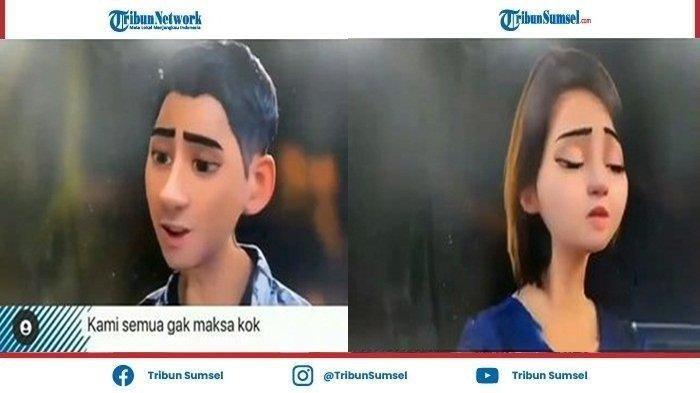 Cuplikan Ikatan Cinta Versi Animasi, Tak Kalah Baper dari Sinetron Asli, Aldebaran & Andin Mesra