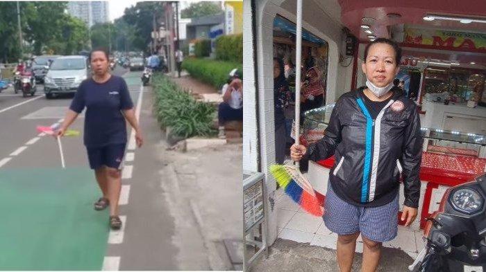 Terlanjur Viral Emak-emak Pakai Sapu yang Bubarkan Aksi Pelajar Mau Tawuran Kini Malah Malu Sendiri