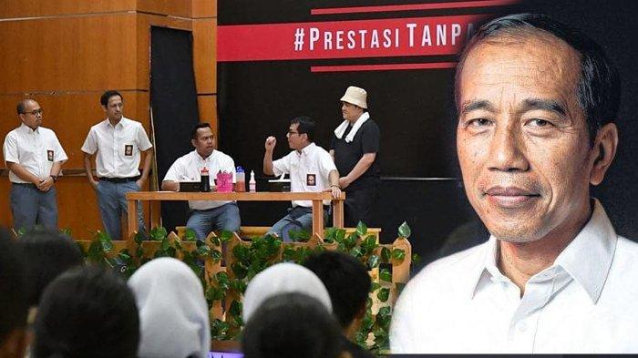 Erick Thohir, Nadiem Makarim, Wishnutama, Presiden Jokowi

