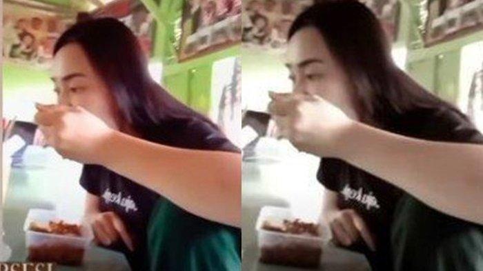 Santai di Warteg, Cara Makan Amanda Manopo Buat Fans Heboh, Posisi Kakinya Disorot, Andin Cuek