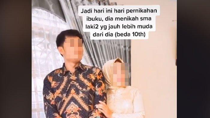 VIRAL Ibu-ibu Nikahi Brondong Lebih Muda 10 Tahun, Anak Buka Suara Soal Komentar Hanya Incar Harta