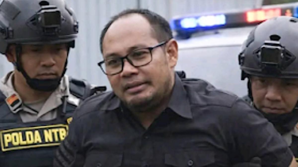 POLISI KENA NARKOBA - Ilustrasi penangkapan eks Kasat Narkoba Polres Bima Kota AKP M.
