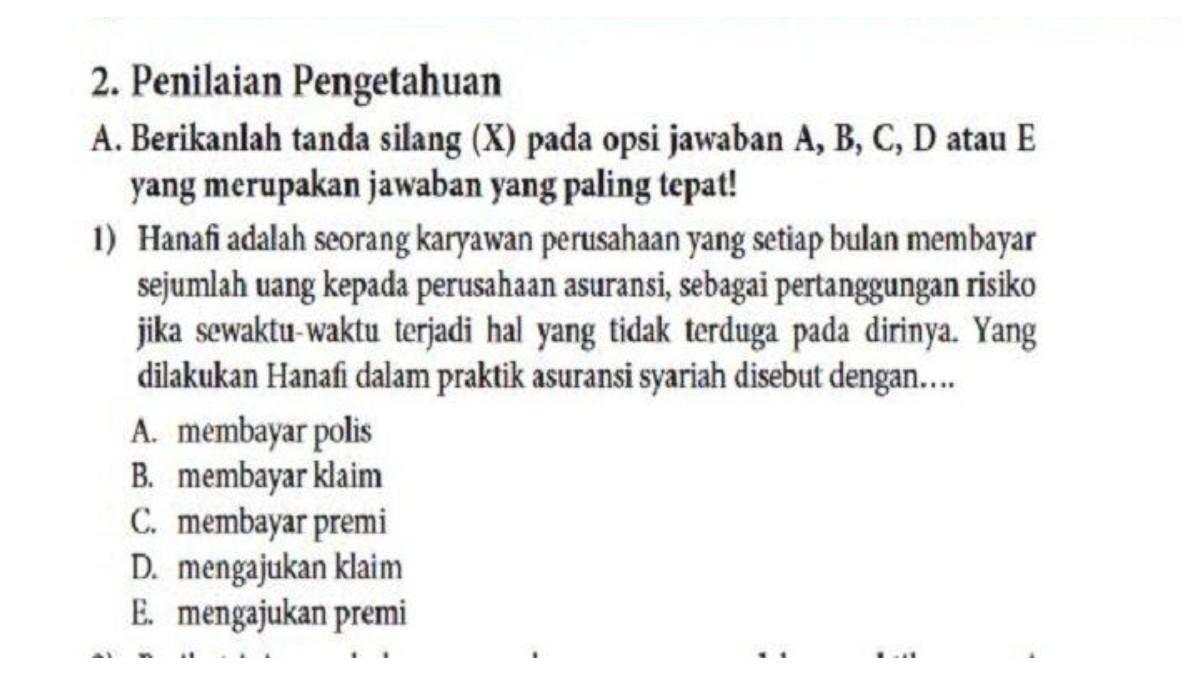 Buku PAI Kelas 10 Halaman 117 Nomor 1 - Berikut kunci jawaban mata pelajaran Pendidikan Agama Islam (PAI) kelas 10 halaman 117-119 Kurikulum Merdeka.