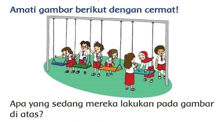 KUNCI JAWABAN Buku Tematik Tema 2 Kelas 2 SD Subtema 4 Halaman 193-196: Bermain di Taman Kota