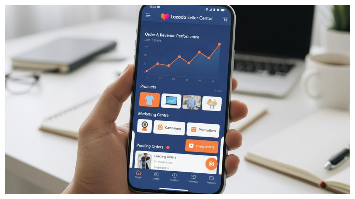 Mau jadi seller Lazada? Gratis, gampang, dan bisa lewat HP aja. Simak cara daftarnya biar toko online kamu langsung siap cuan!