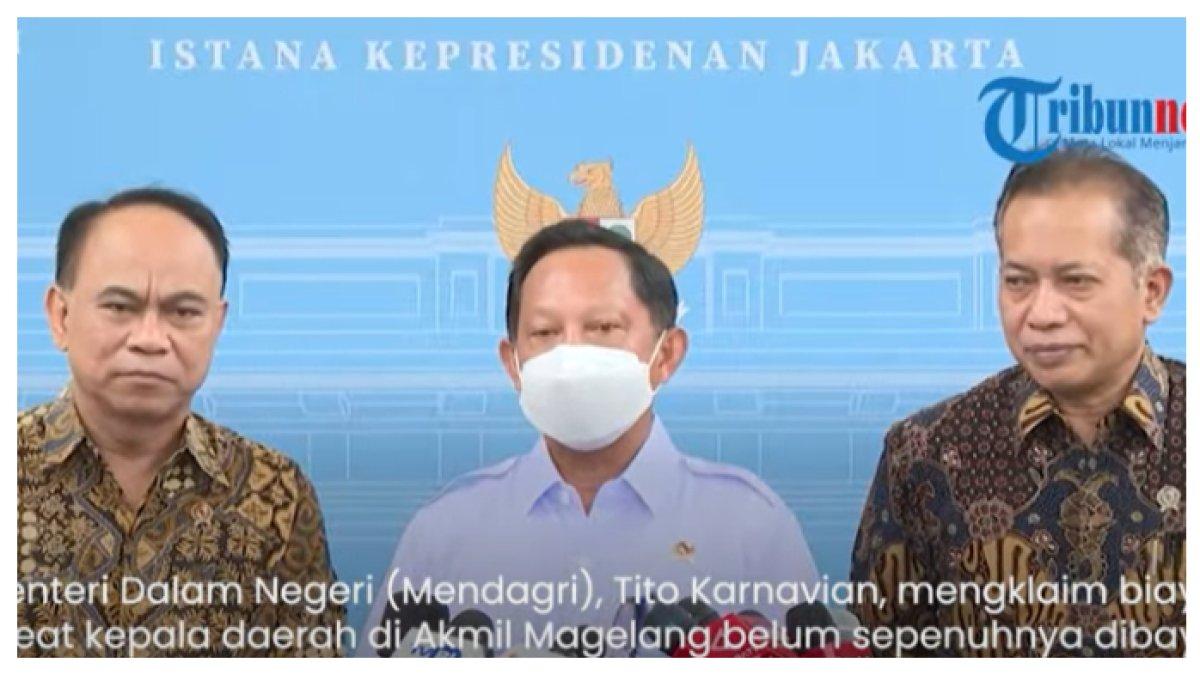 Mengungkap Alasan Mendagri Belum Lunasi Biaya Retreat Rp13 M, Baru Bayar Rp2 M, Ini Penjelasan Tito