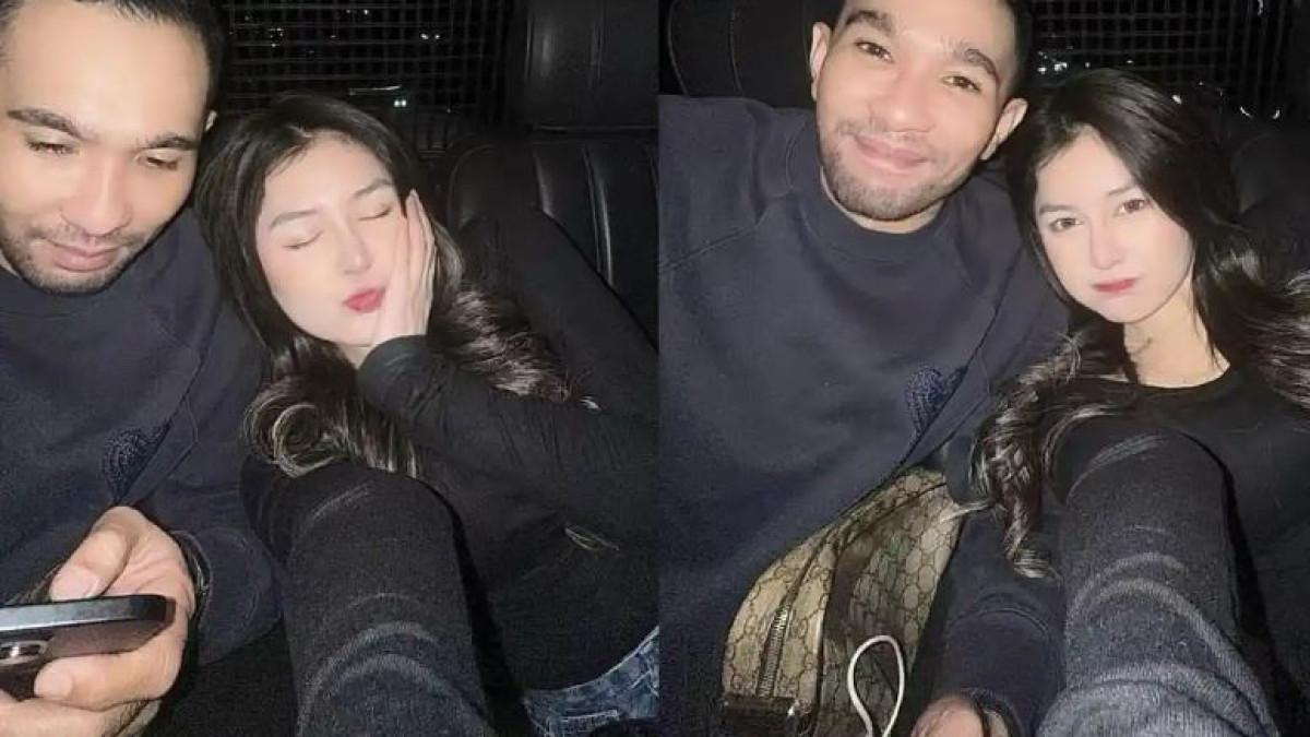 PACAR BARU - Potret kebersamaan Enji Baskoro dengan kekasih baru dicapture (19/11/2025). Ramai dikaitkan pedangdut Ayu Ting Ting.
