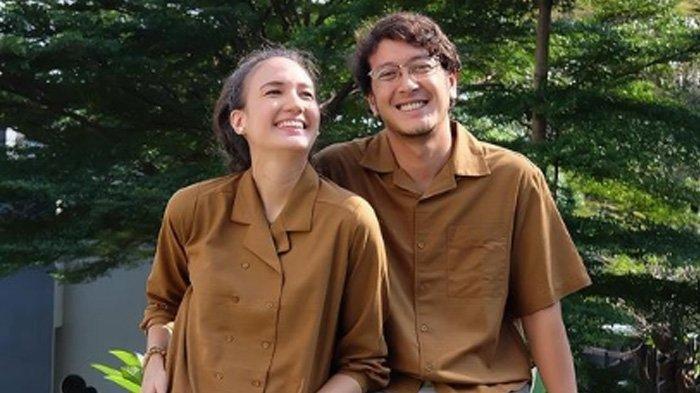 Nadine Chandrawinata dan Dimas Anggara