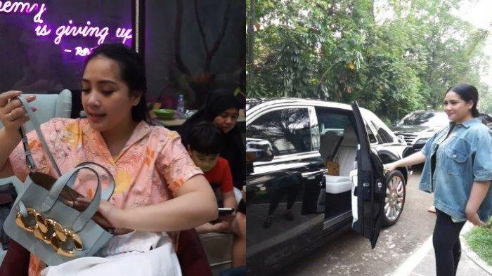 Nagita Slavina Boyong Karyawan Naik Roll Royce Seharga Rp 20 M, Semua Ditraktir Barang-barang Mewah
