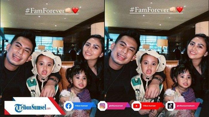 Okin bagikan moment mengasuh anak dengan Rachel Vennya