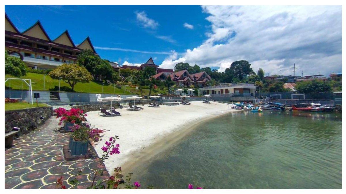 Pantai di Pinggir Danau Toba Sumut yang Cocok untuk Liburan Keluarga, 3 Jam dari Kota Medan