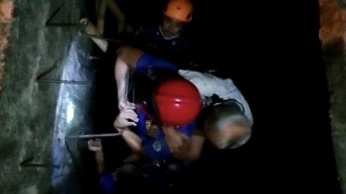 PILU! Lansia Terperosok Masuk Gorong-gorong Sedalam 8 meter, Kondisi Mengenaskan, Kini Dibawa ke RS