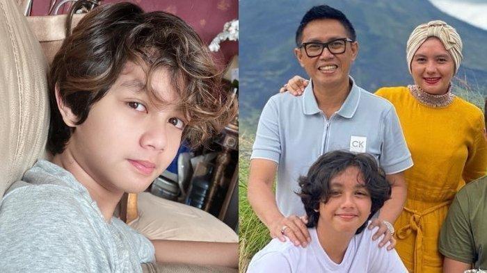Potret Eko Patrio dan keluarganya.