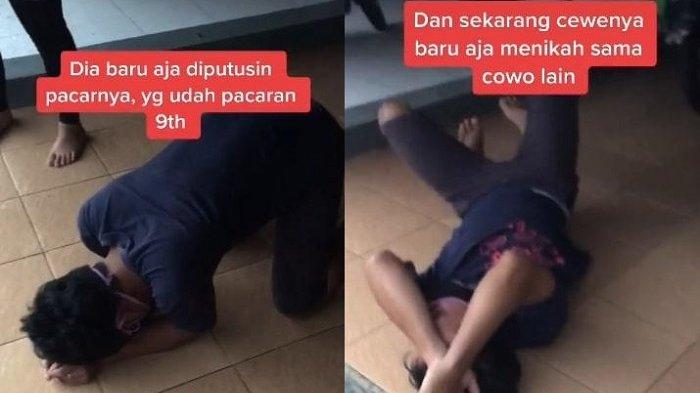 9 Tahun Pacaran Putus Lalu Ditinggal Nikah, Pria Ini Menangis Sampai Guling-guling di Depan Rumah