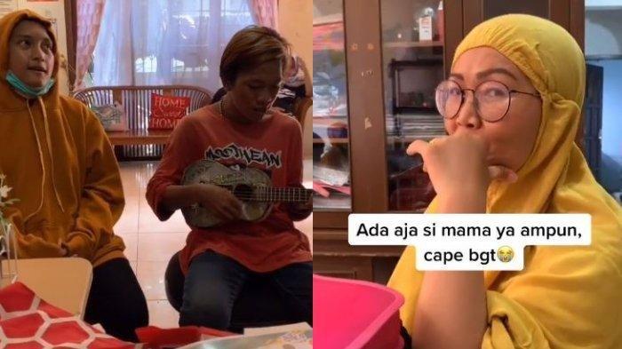 VIRAL Aksi Emak-emak Kedatangan Pengamen, Langsung Disuruh Nyanyi di Dalam Rumah: Nanti Kepanasan