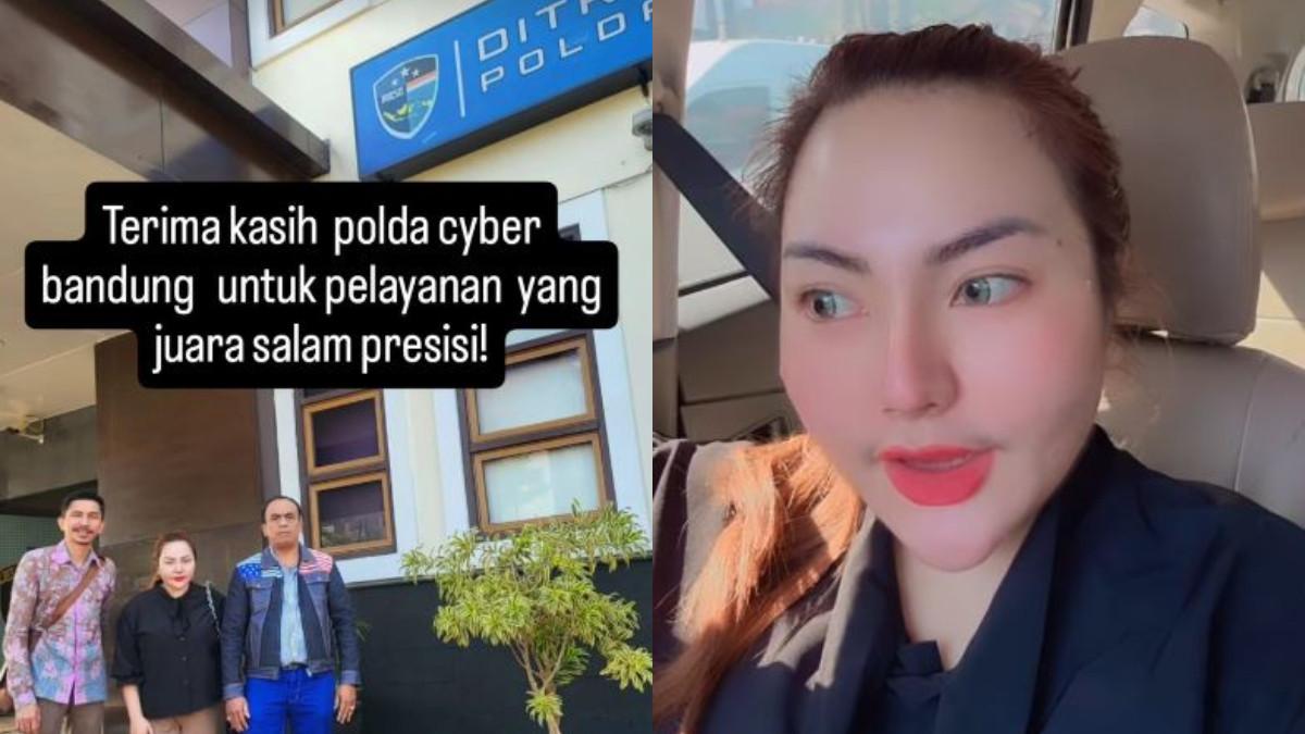 LISA MARIANA - Unggahan Lisa Mariana saat dirinya tak jadi ditahan polisi.