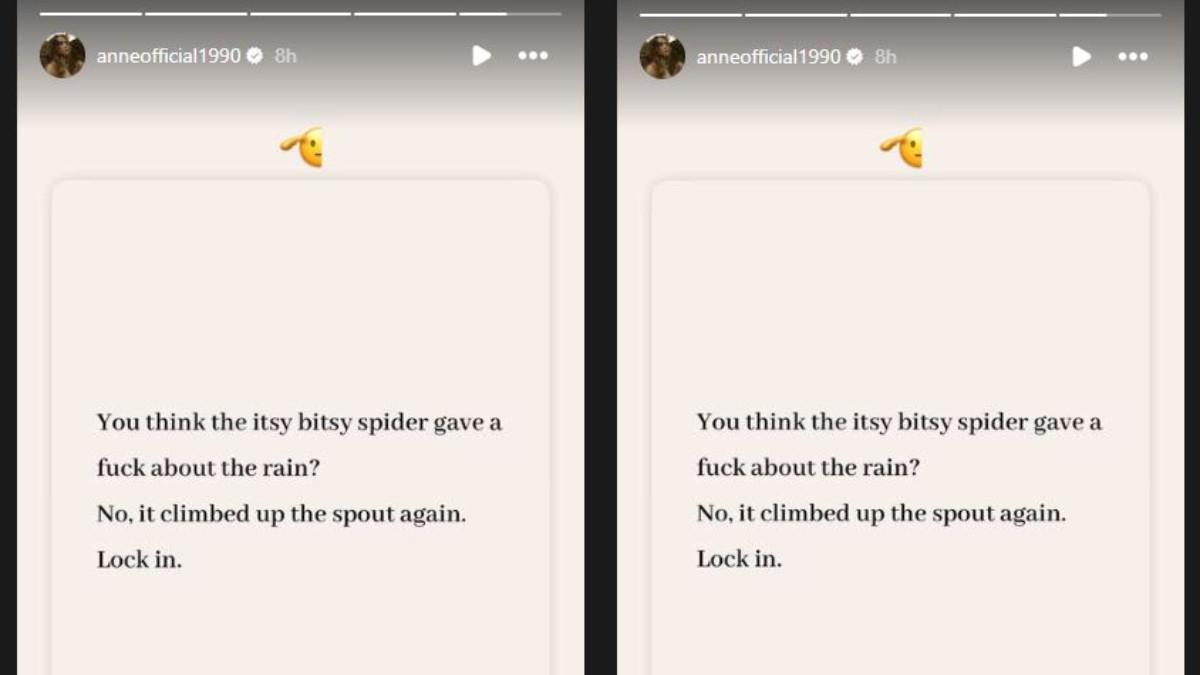 KABAR ARTIS - Unggahan Putri Anne di Instagram story. Foto diunduh dari Instagram.