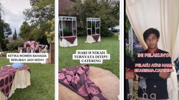 Pengantin Ketar-ketir Catering Tak Datang di Hari Resepsi, Ternyata Kena Tipu, Videonya Viral