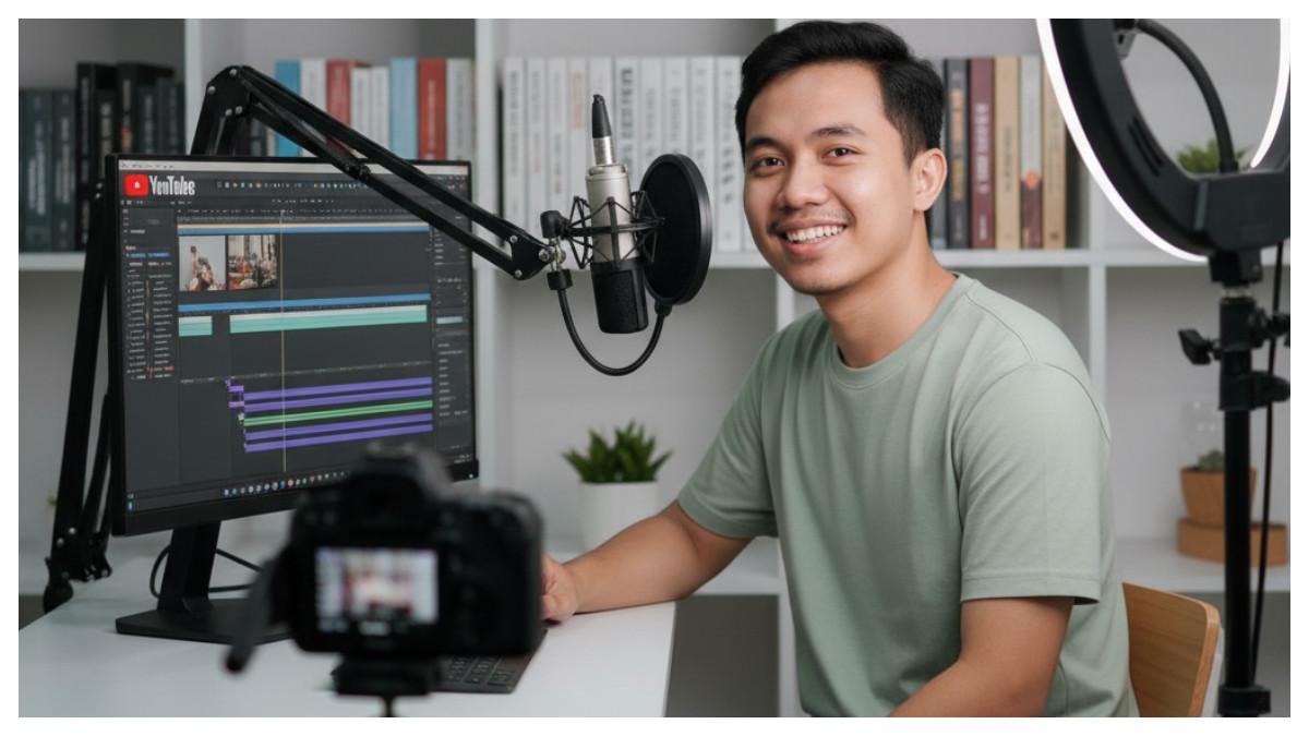 Upload video, aktif di Shorts, sampai kerjasama brand. Semua bisa jadi peluang cuan!