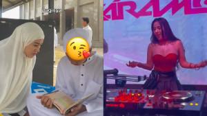 Kolase-potret-DJ-Amoy-ketika-menengok-anaknya-dan-saat-bekerja-sebagai-DJ.jpg