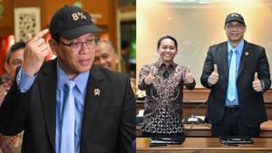 Menkeu-Purbaya-Yudhi-Sadewa-dapat-topi-dari-Menteri-Kehutanan-Raja-Juli-Antoni.jpg