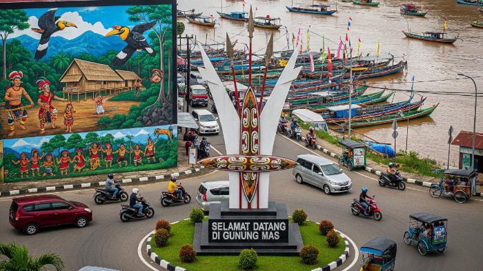 Kalah Jauh dari Kobar, Ini Posisi 14 Daerah Termaju Kalteng, Motto Habangkalan Penyang Karuhei Tatau