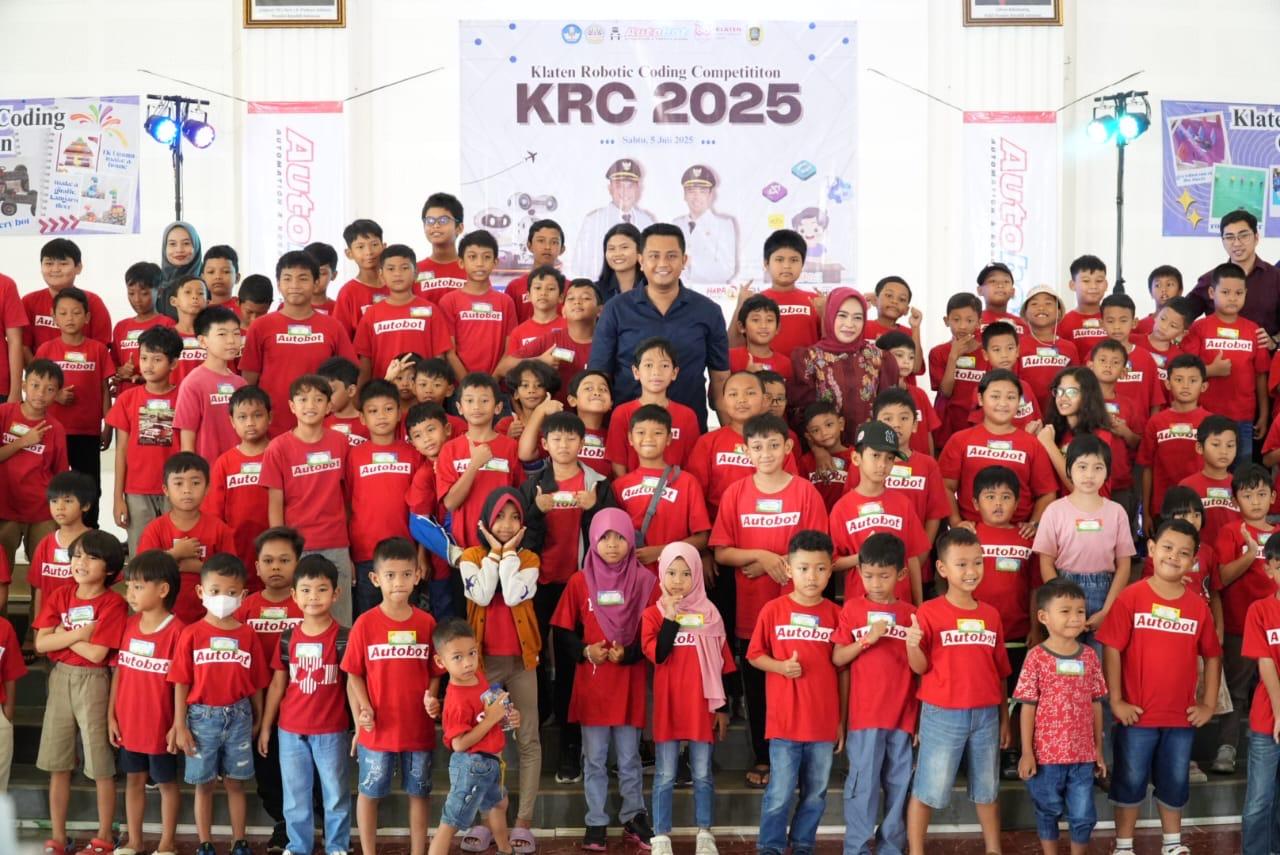 Klaten Robotic Competition 2025 Digelar, Bupati Hamenang Apresiasi Inovasi Anak Muda