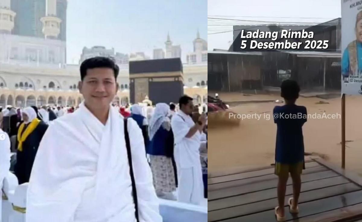 Kolase-potret-Bupati-Aceh-Selatan-umroh-dan-banjir-susulan-di-Trumon.jpg