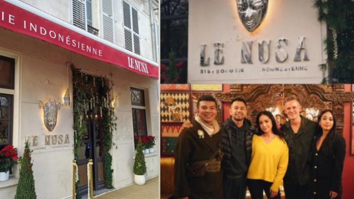 POTRET Restoran Raffi Ahmad di Paris, Mewah dengan Nuansa Nusantara, Sate Ayam Dijual Rp582 Ribu!