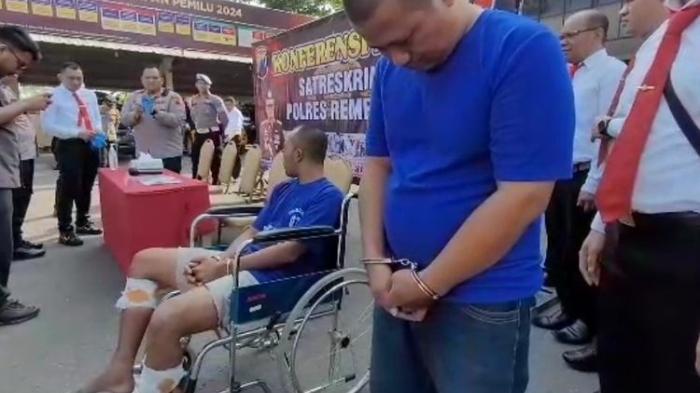 DORR! Begal di Rembang Ditembak Polisi Usai Kepergok Curi Motor, Ternyata Hasilnya Buat Mabuk