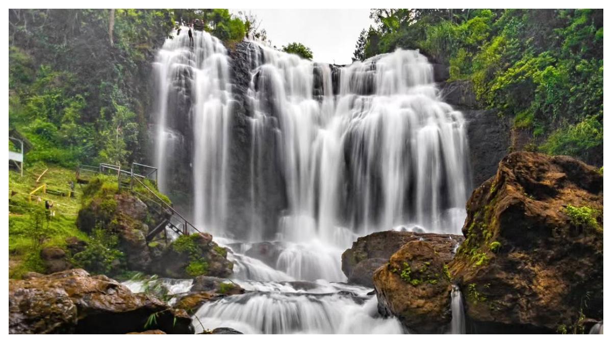 Air Terjun Gagah ini Tersembunyi di Cianjur Jabar, Mirip Air Terjun Niagara, 37 Km dari Pusat Kota